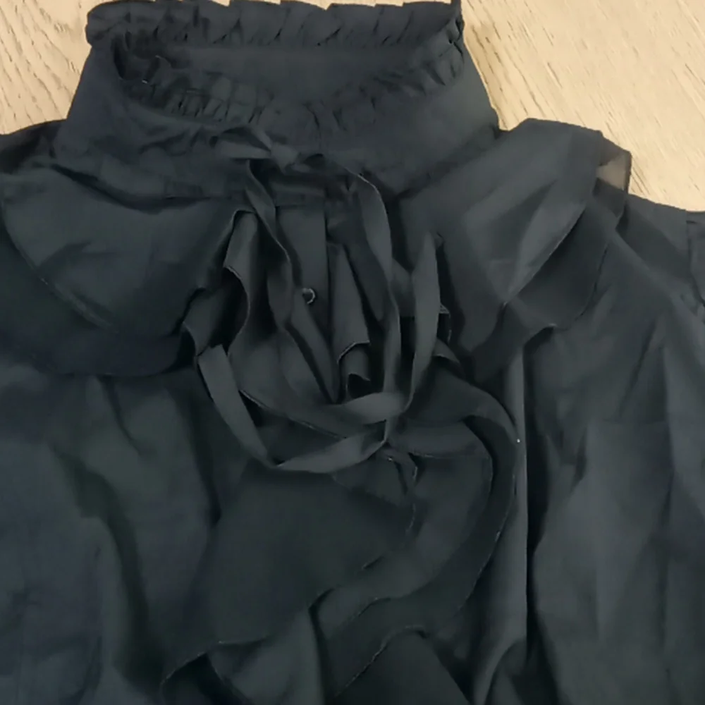 Ruffle button up - Picture 2 of 2